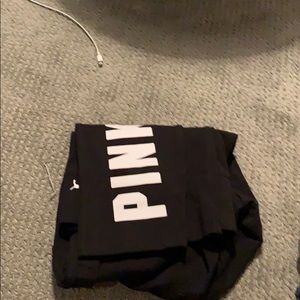 Black maroon leggings